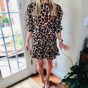 Leopard / cheetah print dress